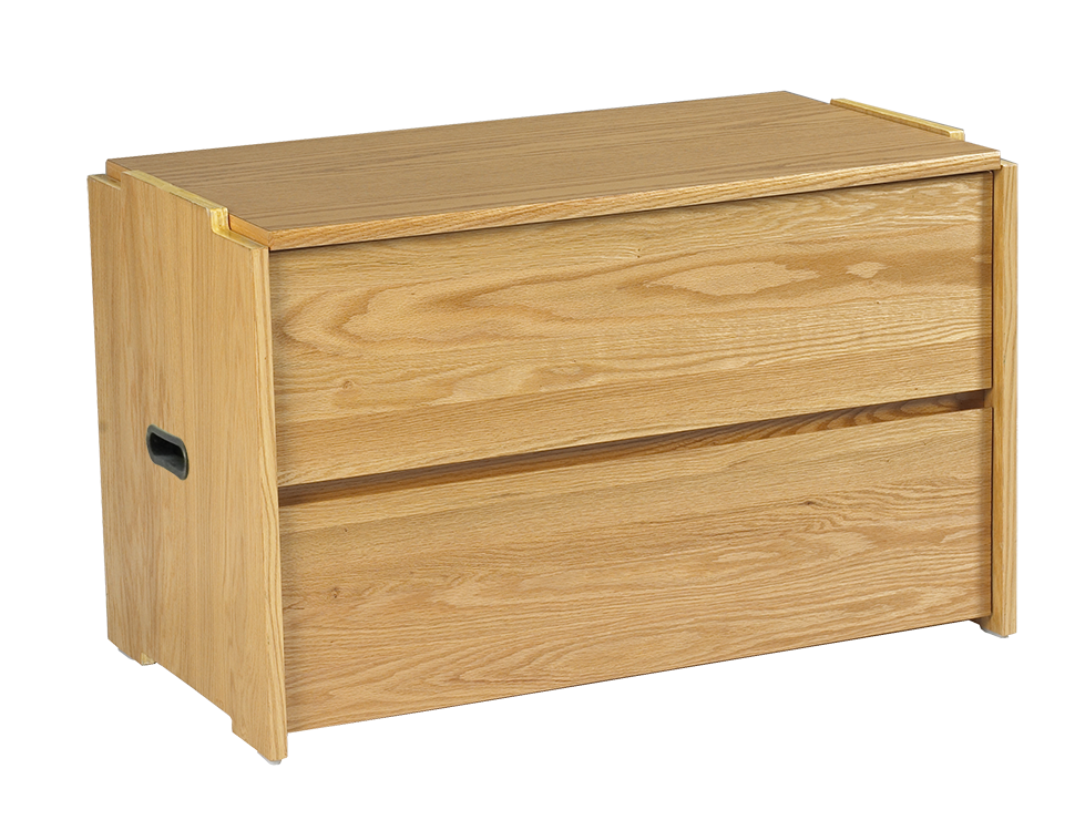 Nittany 2 Drawer Stackable Chest, 30"W